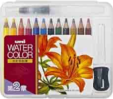 三菱鉛筆 水彩色鉛筆 ユニウォーターカラーコンパクト 12色 第1章 UWCNCS12C1 6g7v4d0 Amazon | 三菱鉛筆 水彩色鉛筆 ユニウォーターカラーコンパクト